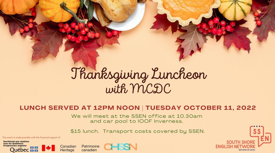 Thanksgiving Luncheon with MCDC