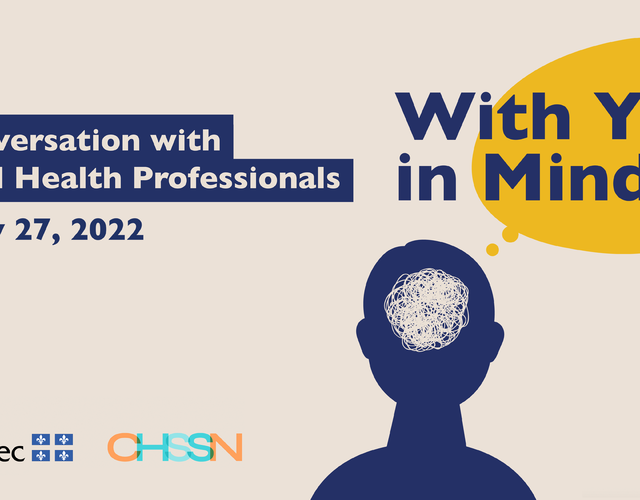 With You in Mind—Panel —A Conversation with Mental Health Professionals